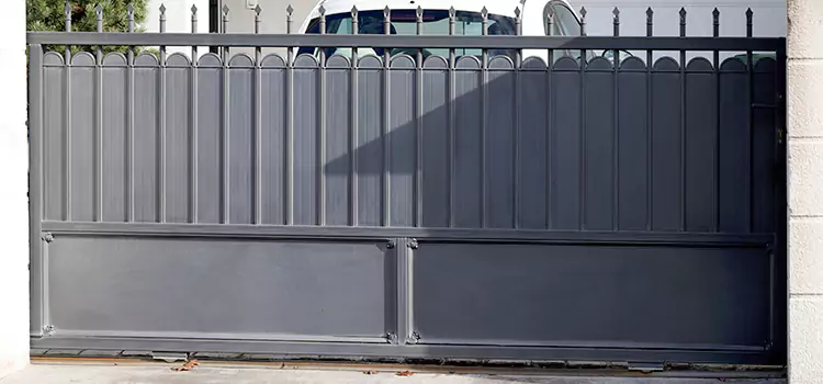 Metal Driveway Gate Installation Everett